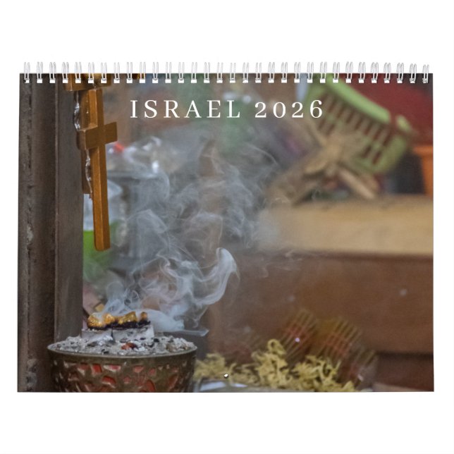 Calendario de Israel 2026 (Tapa)