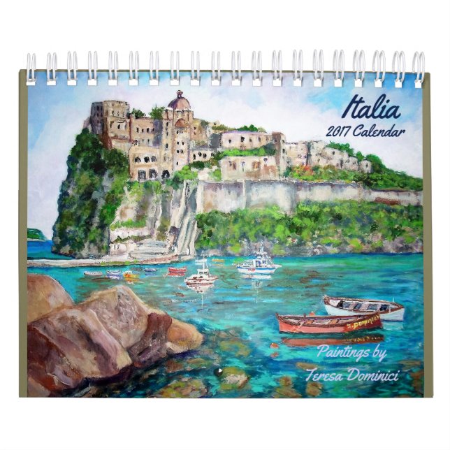 Calendario de Italia 2017 (Tapa)
