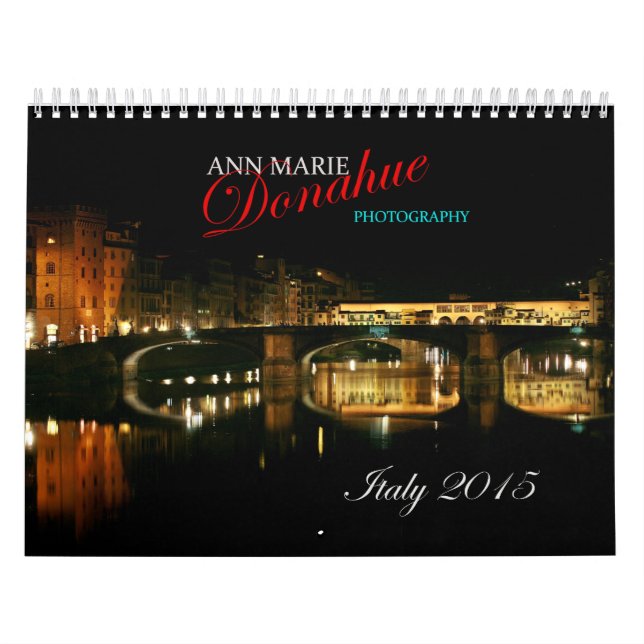 Calendario de Italia para 2015 (Tapa)