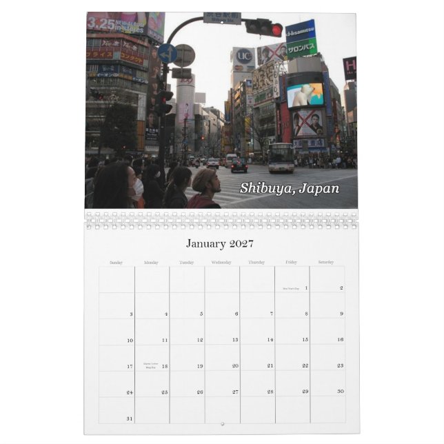 Calendario de Japón 2011 (Jan 2027)