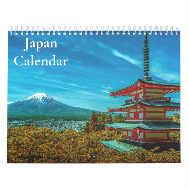 Calendario de Japón 2025 (Tapa)