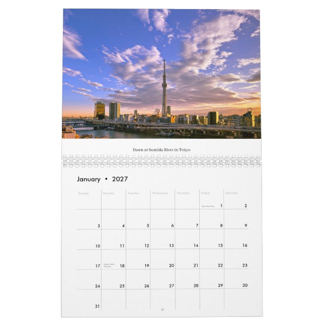 Calendario de Japón 2026 (Jan 2027)