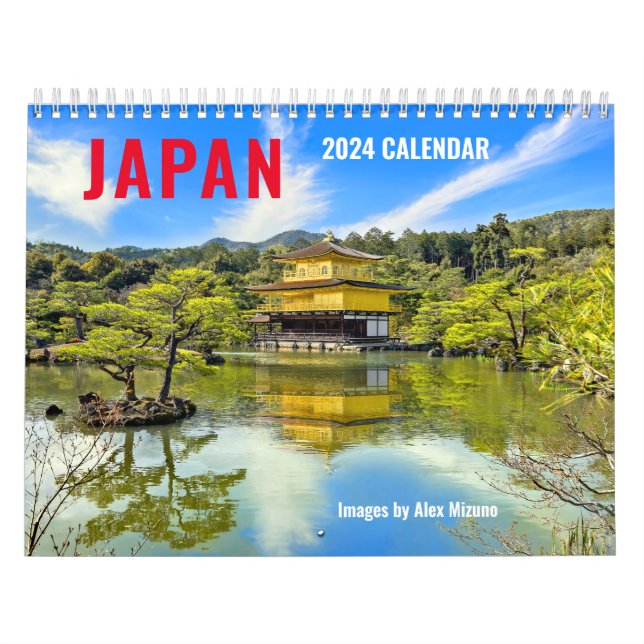 Calendario de Japón de 2024 (Tapa)