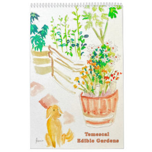 Calendario de jardines comestibles de Temescal