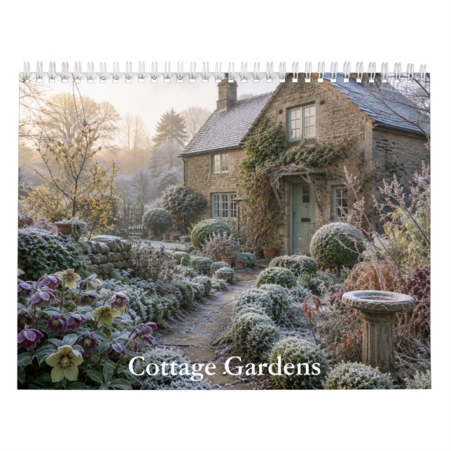 Calendario de Jardines de Cabaña  (Tapa)