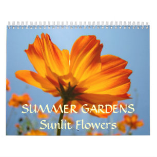 CALENDARIO DE JARDINES DE VERANO Flores Iluminadas