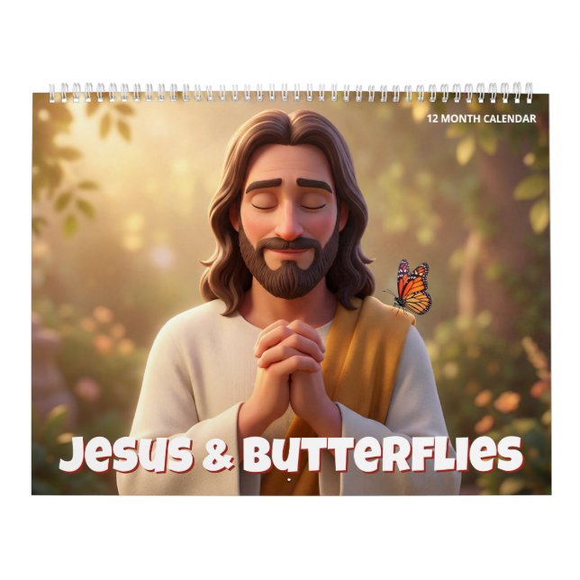 Calendario de Jesús y Mariposas (Tapa)