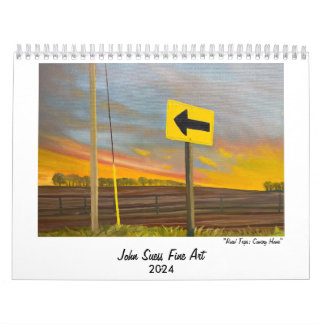Calendario de John Suess Bella Artes 2024