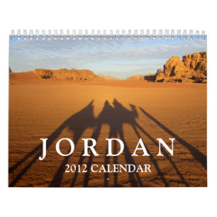 Calendario de Jordania 2012
