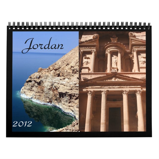 calendario de Jordania 2012 (Tapa)