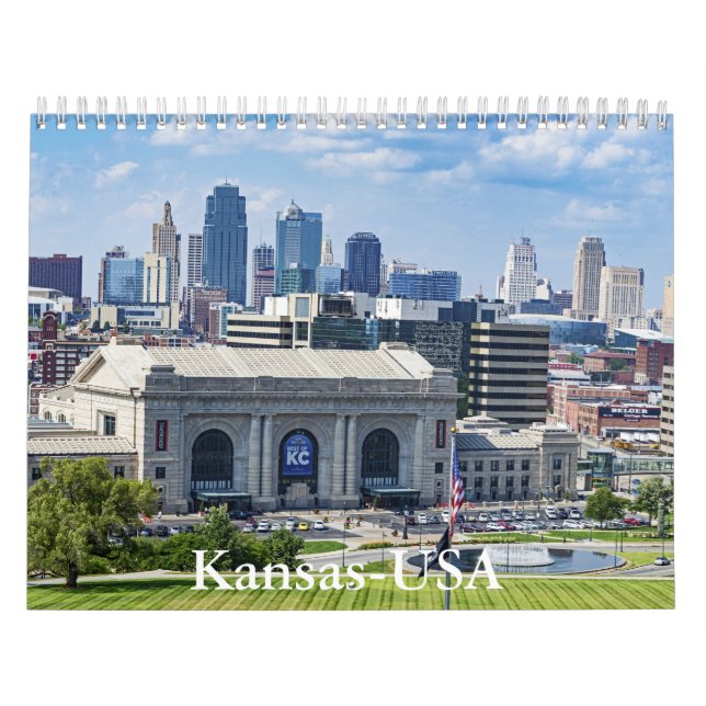 Calendario de Kansas-USA (Tapa)
