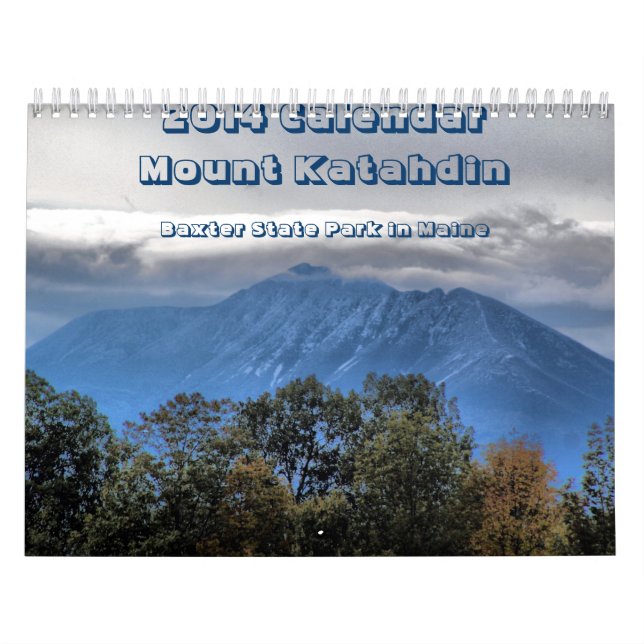 Calendario de Katahdin de 2014 soportes (Tapa)