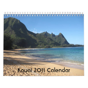 Calendario de Kauai 2011