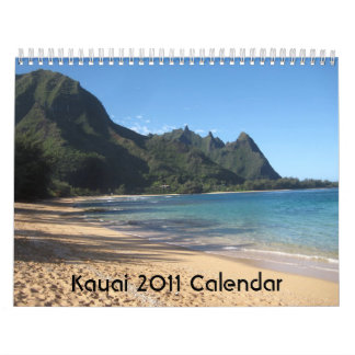 Calendario de Kauai 2011