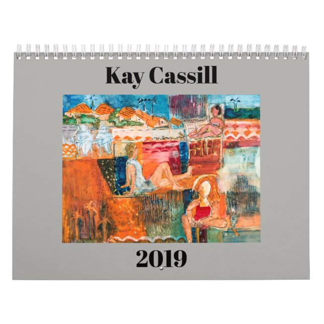 Calendario de Kay Cassill 2019 - serie de Cote (Tapa)