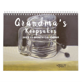 Calendario de Keepsakes de la abuela