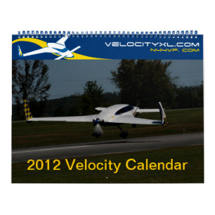 Calendario de Kitplane de Velocity 2012 - todos lo