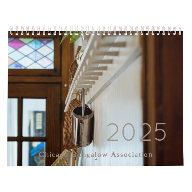 Calendario de la Asociación de Bungalow de Chicago (Tapa)