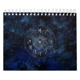 Calendario de la astrología del zodiaco