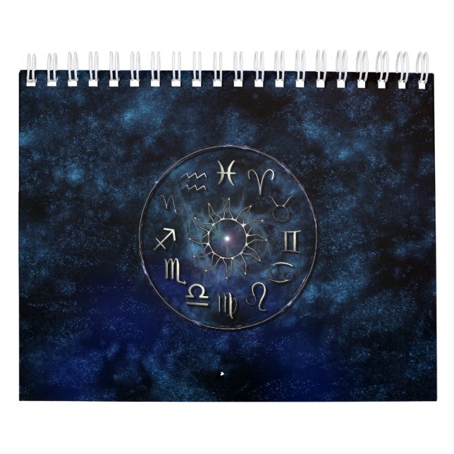 Calendario de la astrología del zodiaco (Tapa)