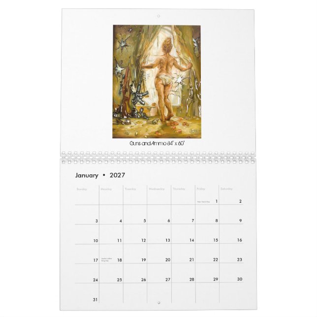 Calendario de la belleza 2014 american de S. (Jan 2027)