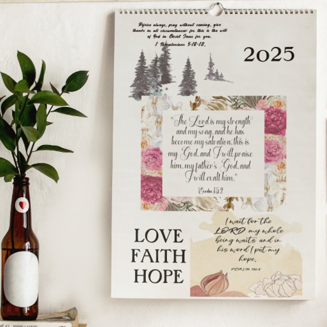 Calendario de la Biblia Verse 2025 (Subido por el creador)