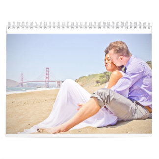 Calendario de la boda de Claudia y de Scott