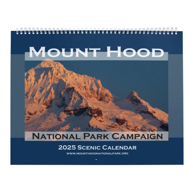 Calendario de la campaña del Parque Nacional Mount (Tapa)