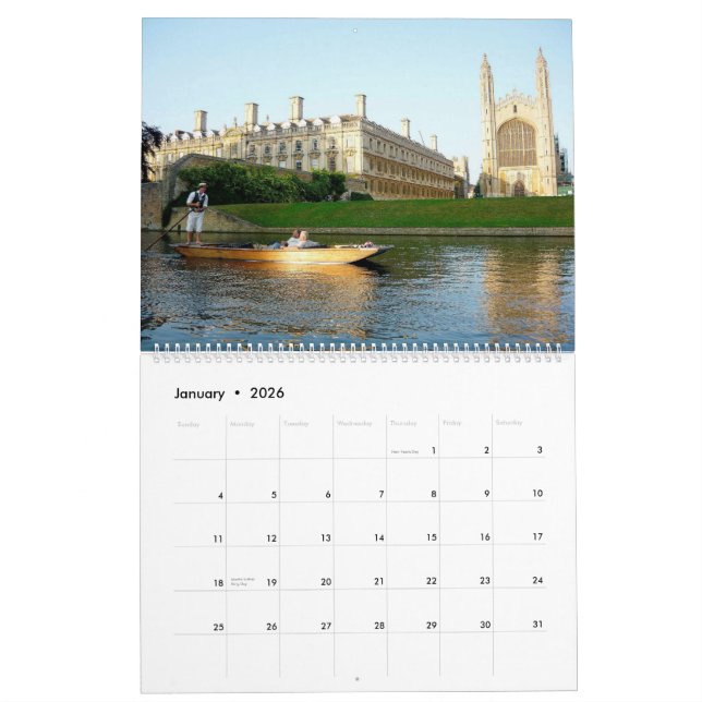 Calendario de la capilla del King's College 2010 (Jan 2026)
