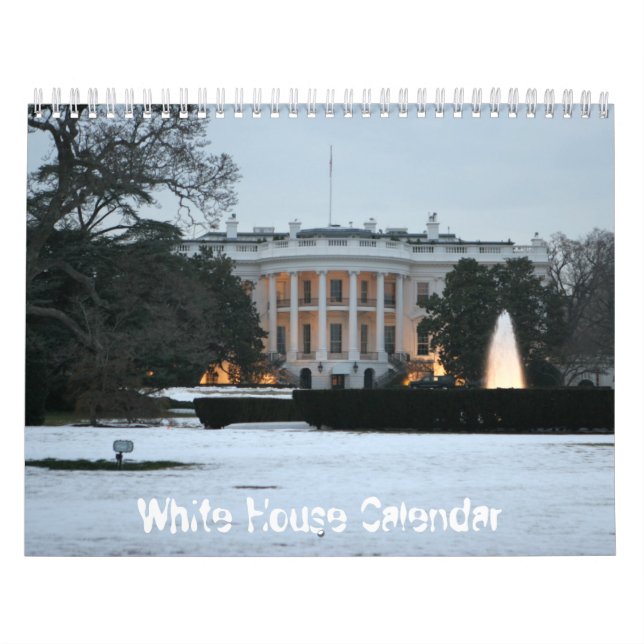 Calendario de la Casa Blanca 2025 (Tapa)