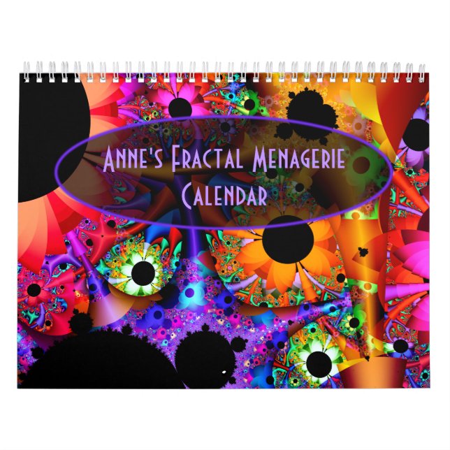 Calendario de la casa de fieras del fractal de (Tapa)