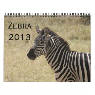 calendario de la cebra 2013