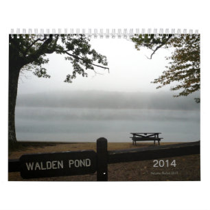 Calendario de la charca 2014 de Walden con las