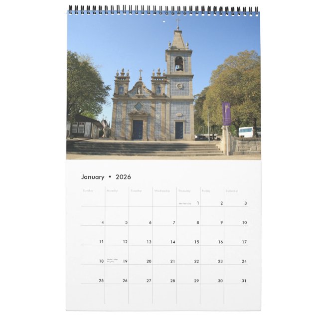 Calendario de la ciudad de Maia (Jan 2026)