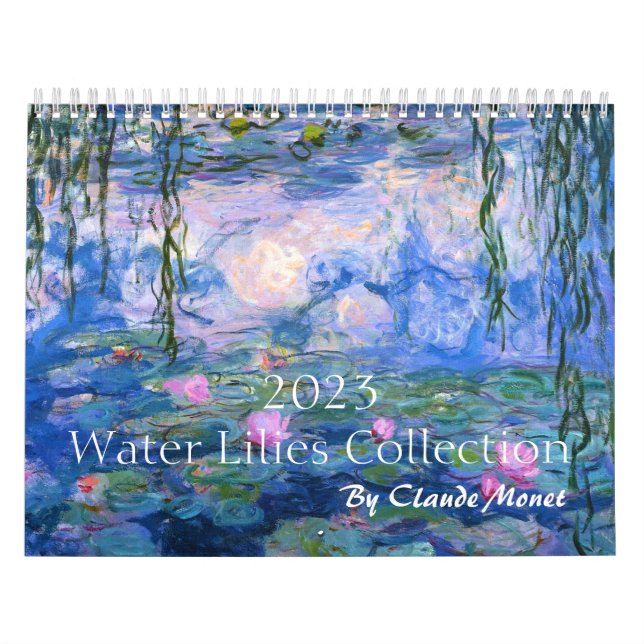 Calendario de la colección de 2013 lirios de agua (Tapa)