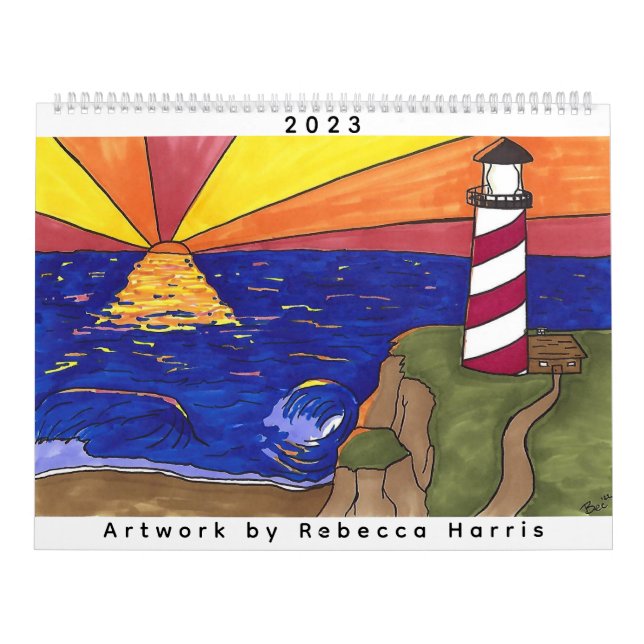 Calendario de la colección de obras de arte 2023 (Tapa)