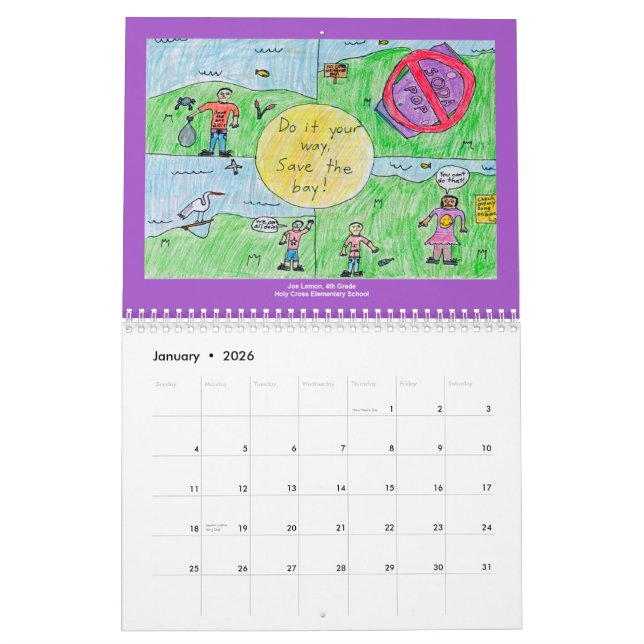 Calendario de la competencia del arte de 2012 WSSC (Jan 2026)