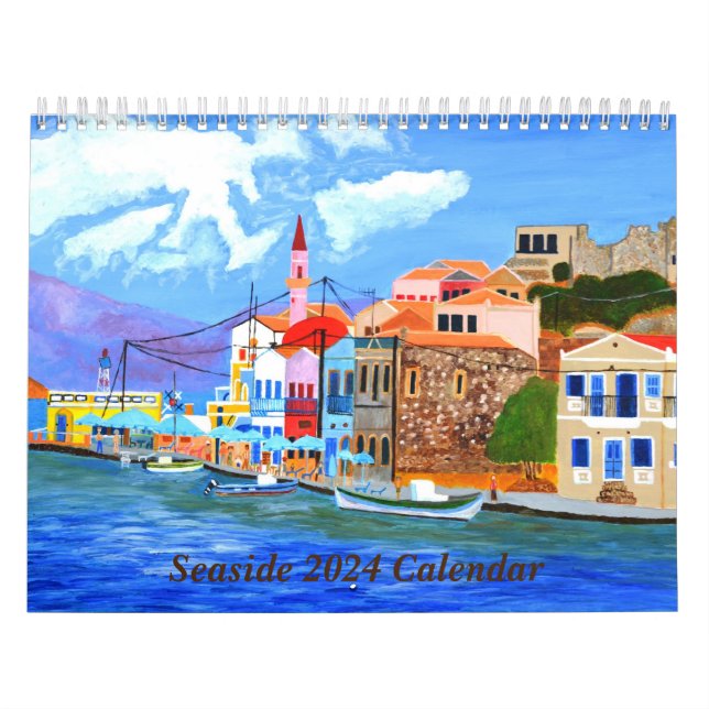 Calendario de la costa 2024 (Tapa)