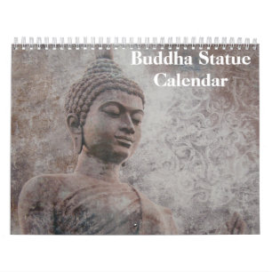 Calendario de la estatua de Buda 2025