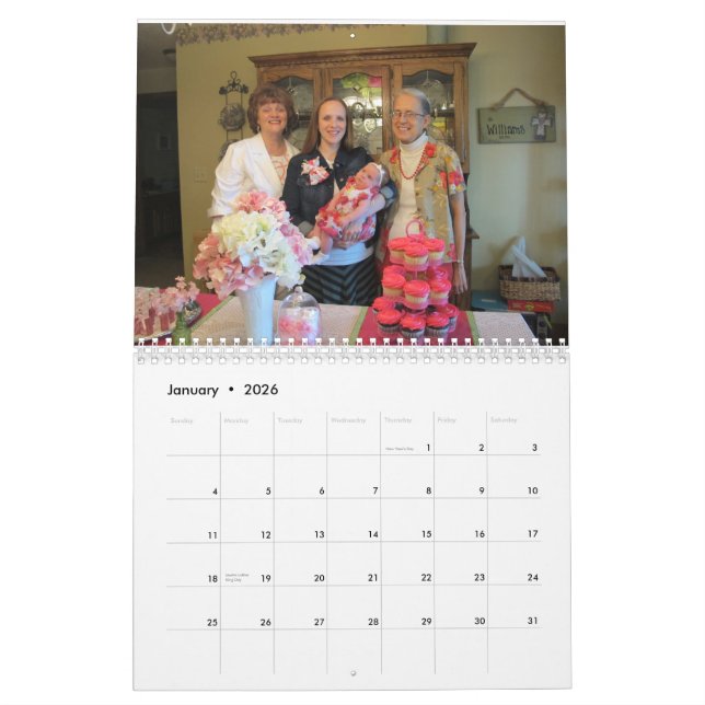 CALENDARIO DE LA FAMILIA DE 2015 BRADD (Jan 2026)