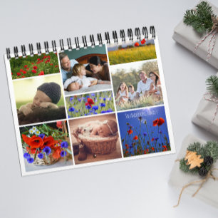 Calendario de la familia de amapola
