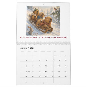Calendario de la Familia de Carpinchos 2027 – Ilus