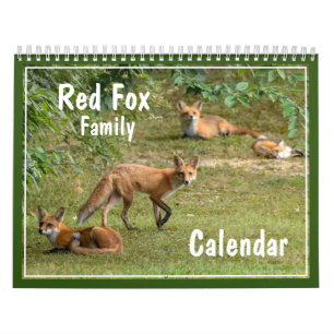 Calendario de la familia Fox