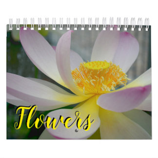 calendario de la flor de 18 meses