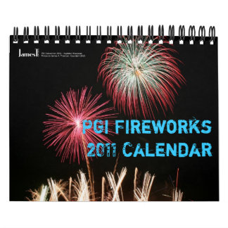 Calendario de la foto 2011 de los fuegos