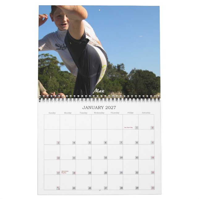 Calendario de la foto de familia (Jan 2027)