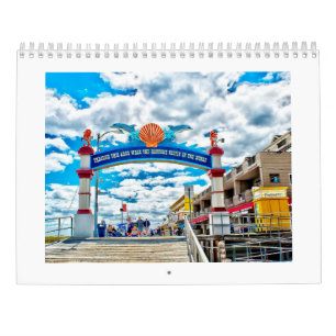 Calendario de la foto de Wildwood New Jersey