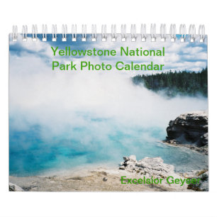 Calendario de la foto del parque nacional de