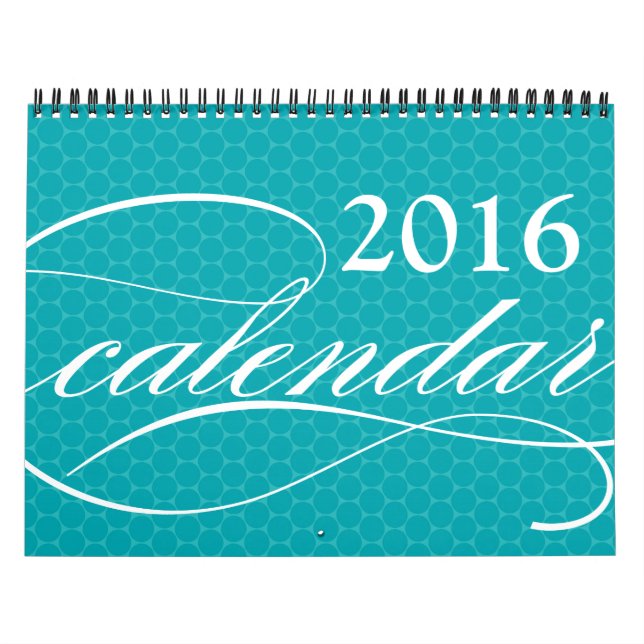 Calendario de la foto del personalizable 2016 (Tapa)