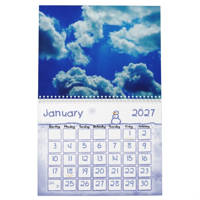 Calendario de la fotografía (Jan 2027)